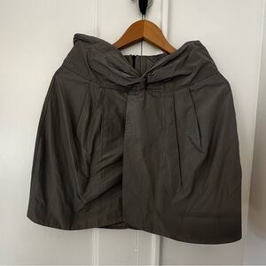 AYRES Black and White Patterned Mini Skirt